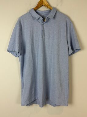 Lululemon Light Blue Men’s Polo Shirt